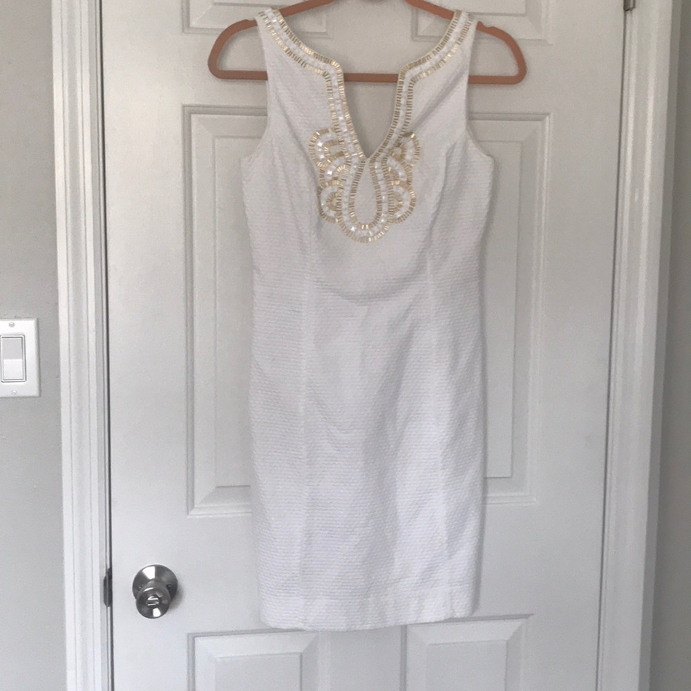 Lilly Pulitzer Beaded Shift Dress
